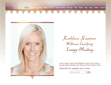 Tablet Screenshot of kathleenkastner.com
